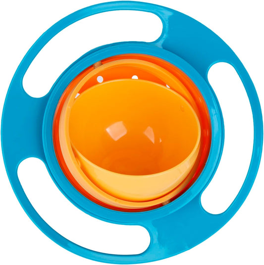 Berry President Baby Bowls with Suction Base, Spill-Proof Lid, Temperature-Sensing Spoon, Binaural Design Bowl for Babies Kids children Toddlers, First Stage Self Feeding (Pack of 3)