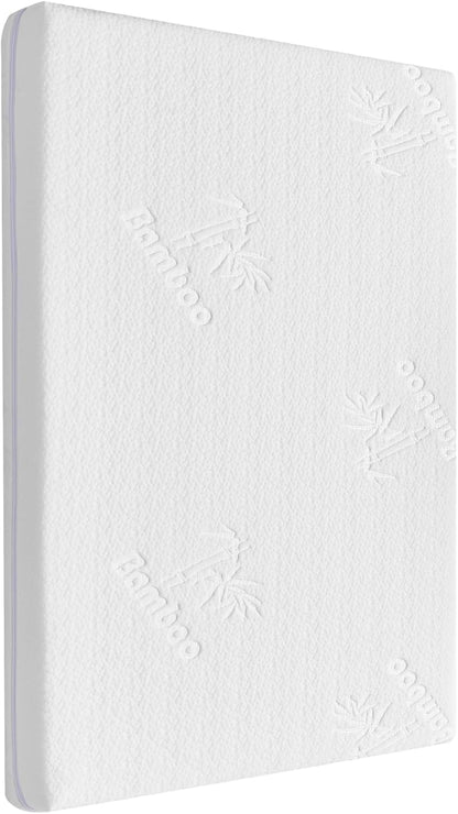 36.5x25 Playard Mattress for Trend: 1.5" Thick Dual Sided Gel Memory Foam Bassinet Mattress Fit for Dream On Me Nest/Zodiak/Zoom Portable, Pamo Babe Deluxe and Baby Trend Playard