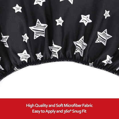 Pack and Play Sheets, 2 Pack Mini Crib Sheets, Stretchy Playard Fitted Sheet, Compatible with Graco Pack n Play, Soft and Breathable Material, Planet & Flower