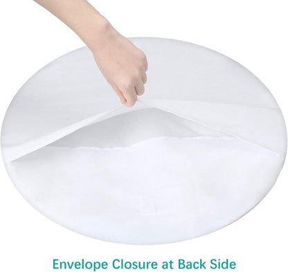 Bassinet Mattress Pad Cover for BCOL and bonbay Baby Bassinet Bedside Sleeper, 2 Pack, Waterproof Quilted Ultra Soft Surface
