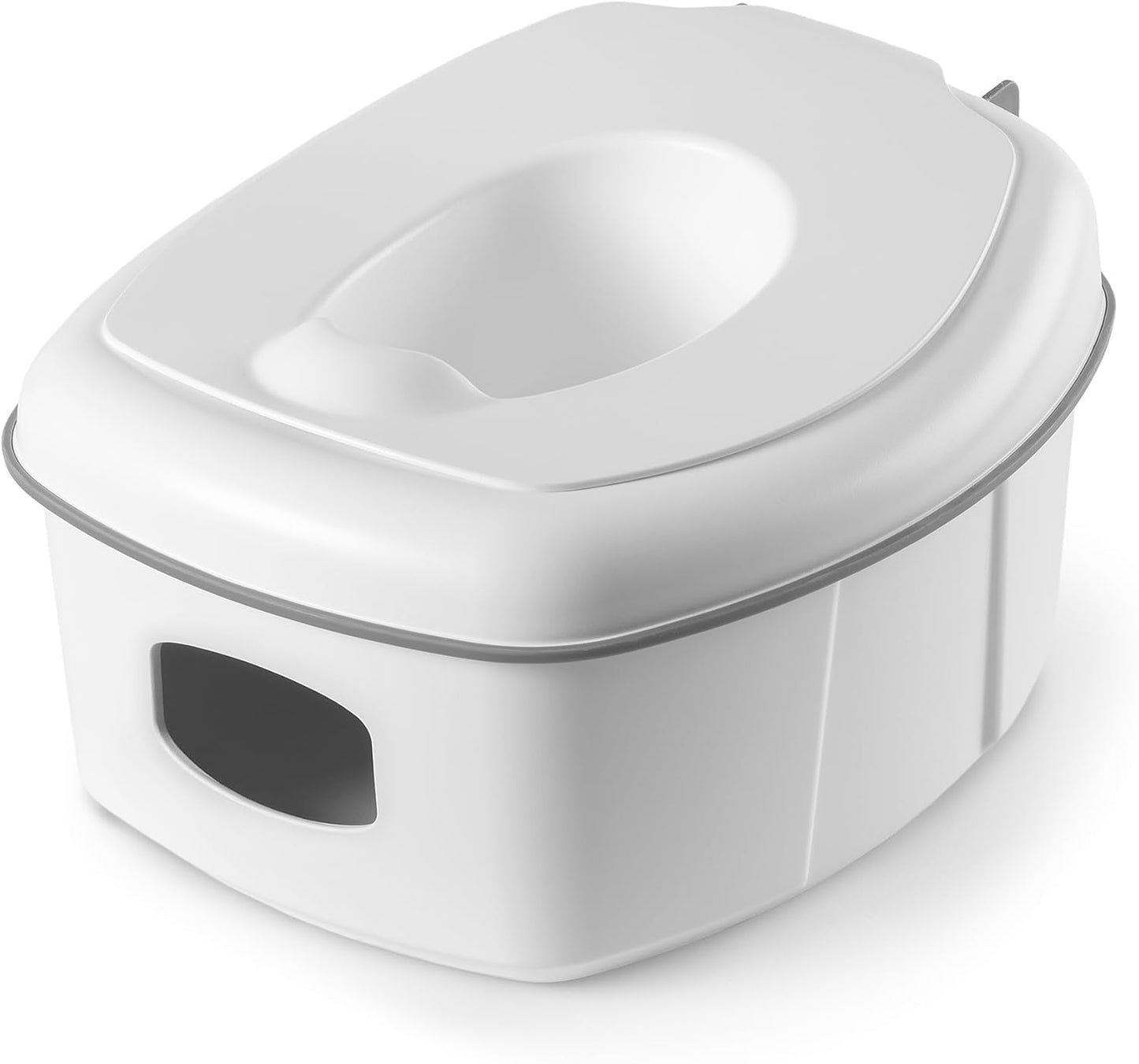 Chicco Toddler Training Toilet with Flip-Up Seat and Lid, Easy-Clean Surfaces, Adjustable Soft-Flex Spray Shield, Flashing Lights and Flushing Sounds, For children up to 60 lbs.