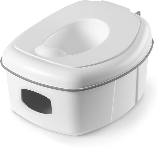 Chicco Toddler Training Toilet with Flip-Up Seat and Lid, Easy-Clean Surfaces, Adjustable Soft-Flex Spray Shield, Flashing Lights and Flushing Sounds, For children up to 60 lbs.