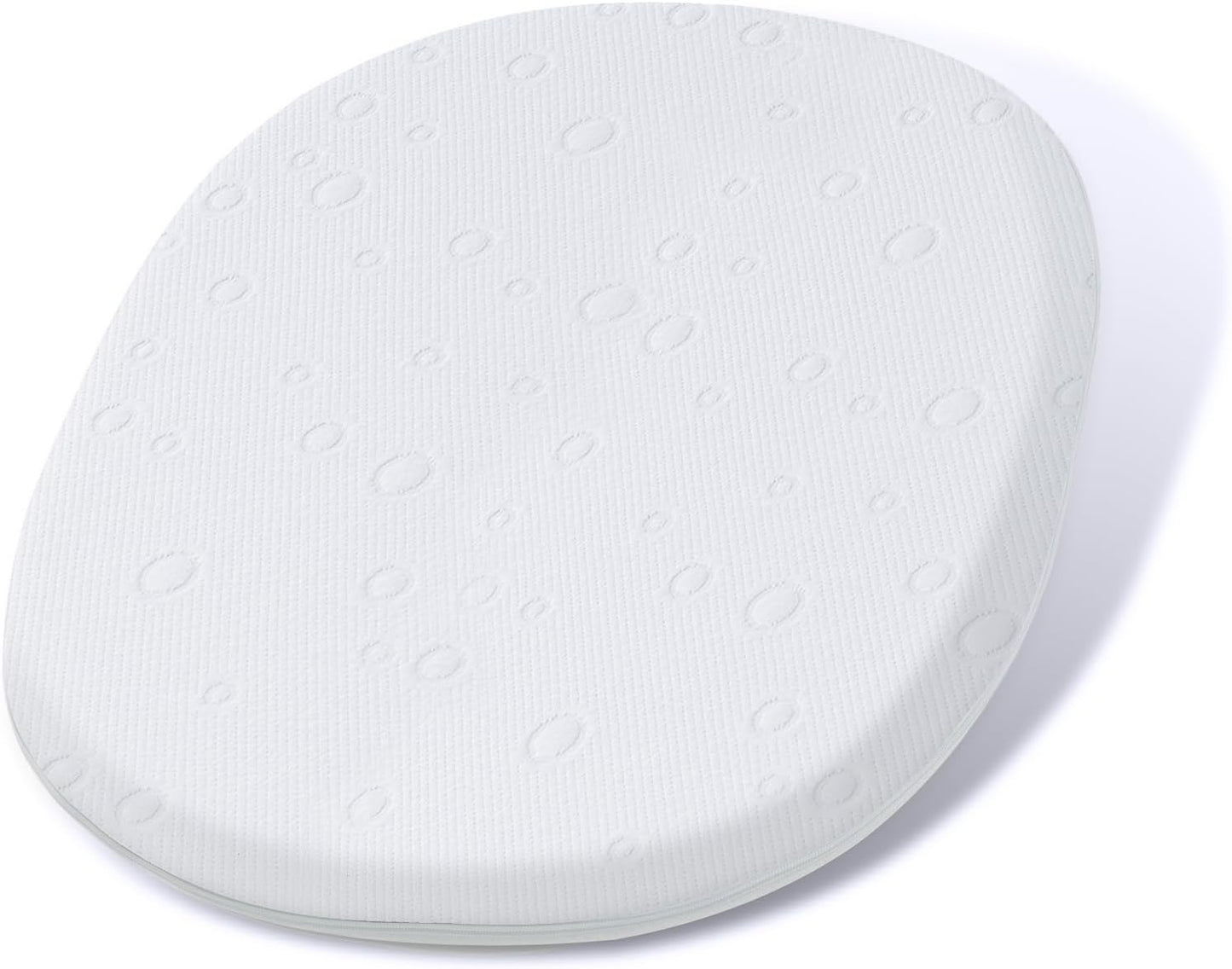 Baby Bassinet Mattress Pad, 41" x 29" x 2" Dual Sided Gel Memory Foam Mattress with Breathable Removable Soft Cover Fit for 4moms Breeze Plus Portable Playard
