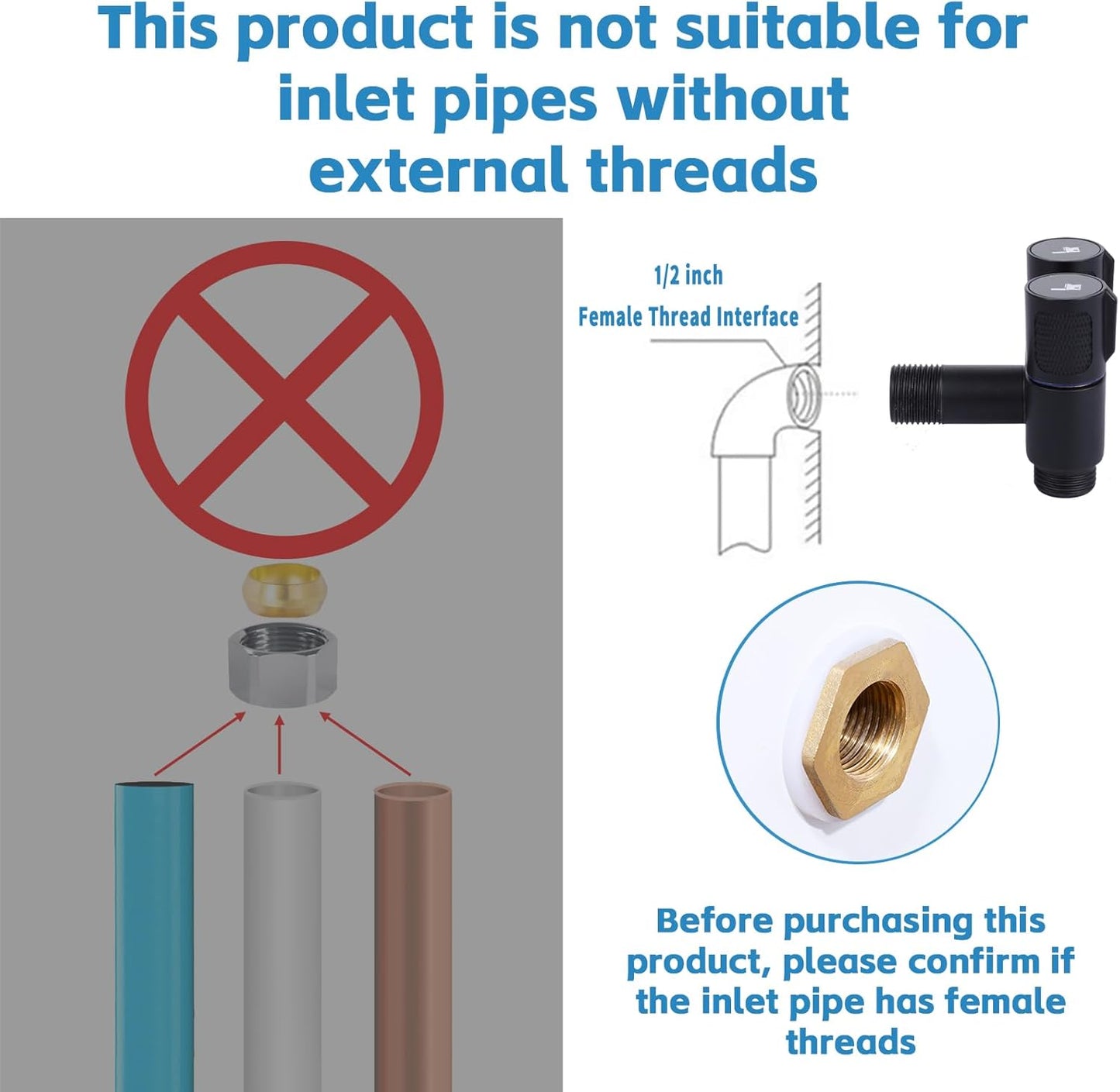 Handheld Toilet Bidet Sprayer for Toilet, Muslim Shower Bidet Toilet Hose Sprayer Kit, Jet Spray Bidet Attachment Connected to Faucet for Cloth Diaper Care and Feminine Wash (Silver)