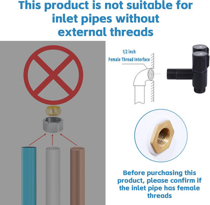 Handheld Toilet Bidet Sprayer for Toilet, Muslim Shower Bidet Toilet Hose Sprayer Kit, Jet Spray Bidet Attachment Connected to Faucet for Cloth Diaper Care and Feminine Wash (Silver)
