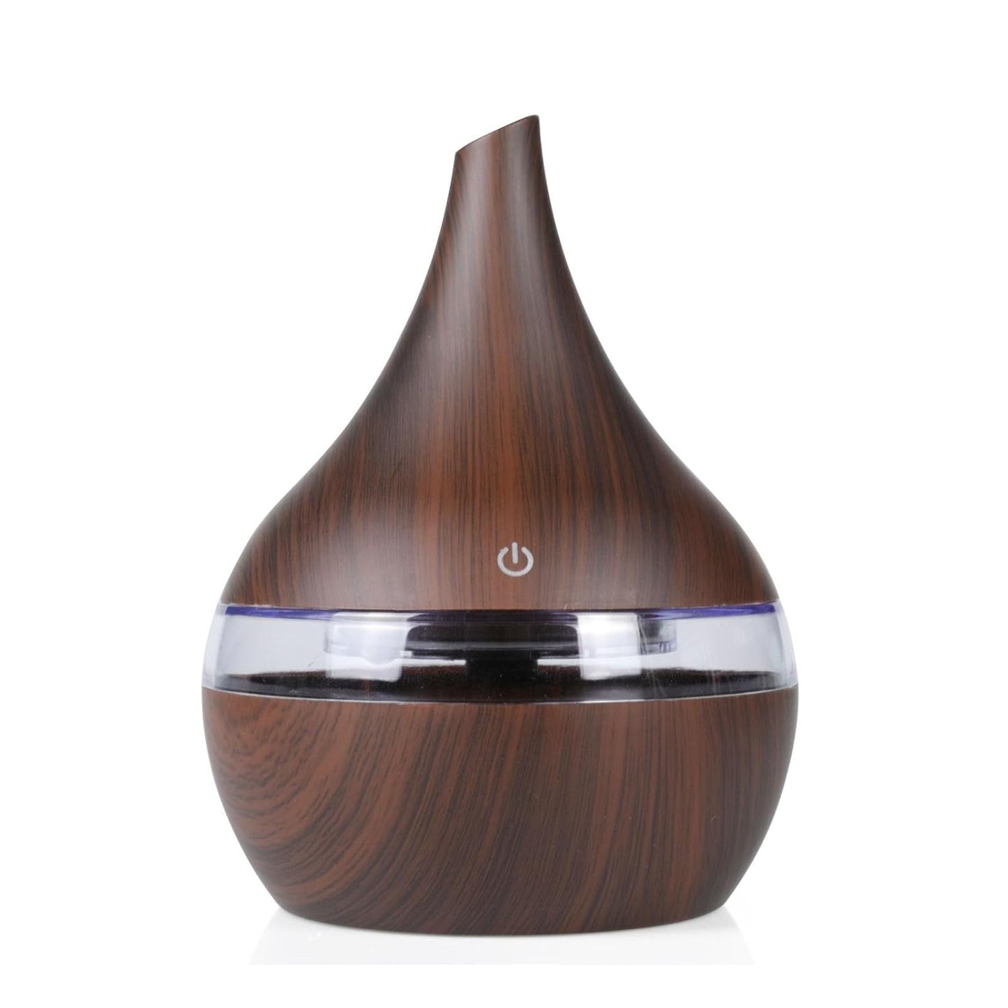 Portable Mini Cool Mist Humidifier, 400ml Ultrasonic Humidifier with 7 Color Night Lights, 2 Mist Modes, 10-20 Hours Runtime, Ultra-Quiet for Bedroom, Nursery, Office, Car, USB Powered (White)