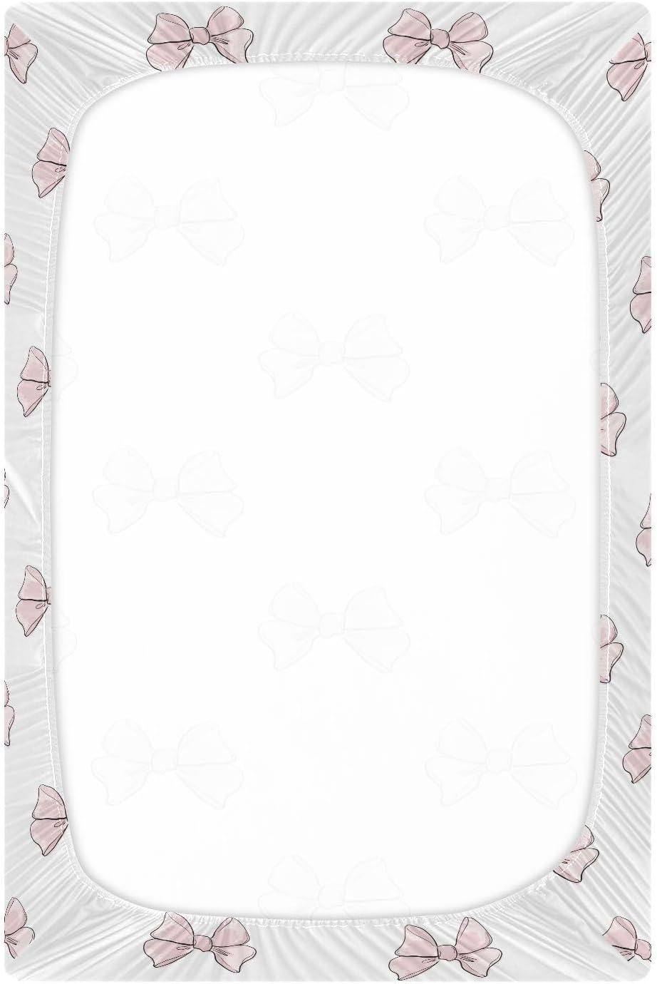 Fall Cute Mushroom Leaves Fitted Crib Sheets Stretchy Portable Playard Sheets for Baby Toddler, Breathable Soft Mini Crib Mattress 52 x 28 in for Boys and Girls