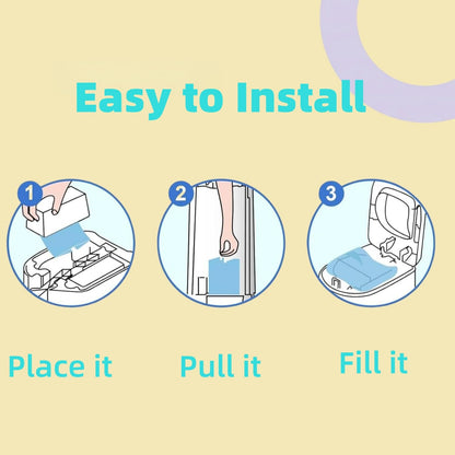 Diaper Easy Roll Refill Bags, Diaper Pail Refills, Holds Up to 7000 Newborn Diapers, Superior Odor Control, Compatible with Genie Easy Roll, 5 Packs Signature & Platinum Pails