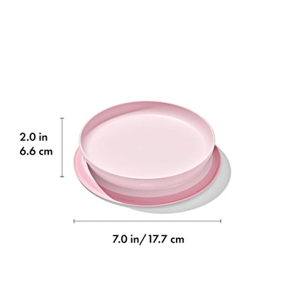 OXO Tot Stick and Stay Suction Plate - Blossom