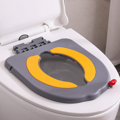 Portable Potty Training Seatï Upgraded Non-Slip-Anti pinch buttocks, No need to disassemble and install every time, saving a lot of time for Toddlers & Kids, Suitable for multi shaped toilets (Pink)