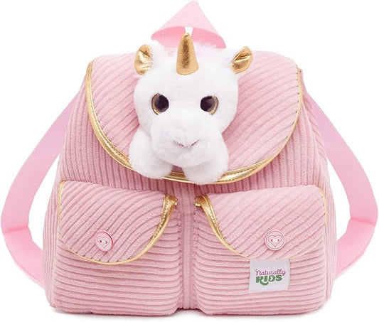 Pink Unicorn Mini Backpack for Kids, Mini Backpack for Toddler Girls, Gift for 2 3 4 5 Year Old Girl Boy