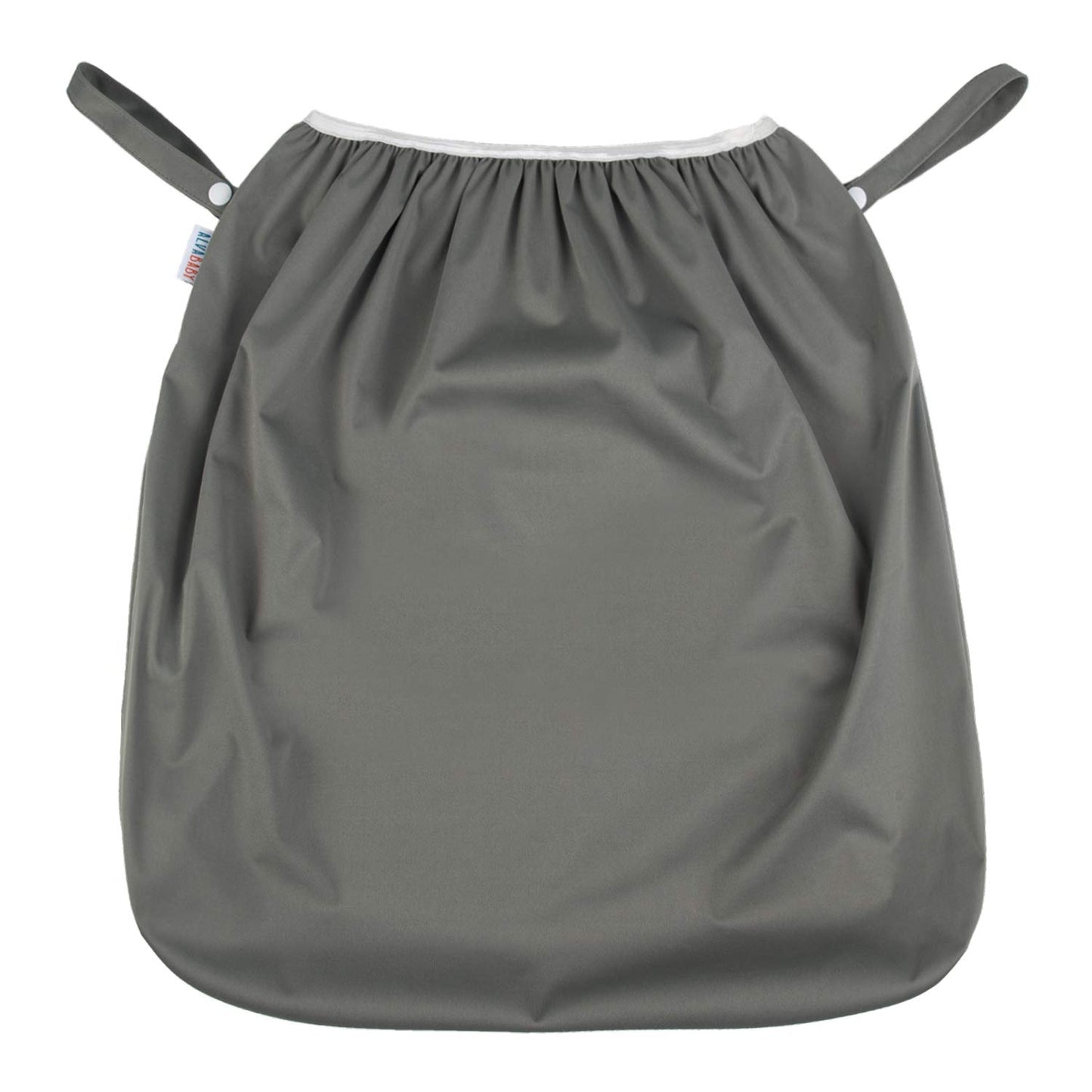 ALVABABY Reusable Diaper Pail Liner for Cloth Diaper,Rubbish Bag,Laundry,Kitchen Garbage Cans (Black Grey, Small Size：5 Gallon) LLS-B2629
