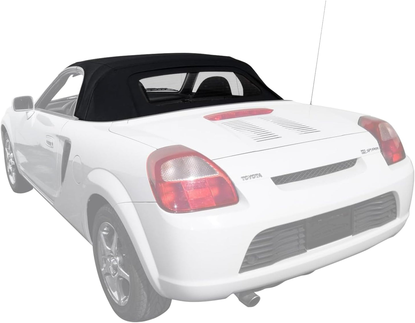 Sierra Auto Tops Convertible Top Replacement for Toyota MR2 Spyder 2000-2007, Stayfast Canvas, Beige