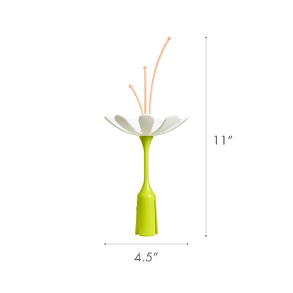 Boon Stem Drying Rack Accessory, White & Peach