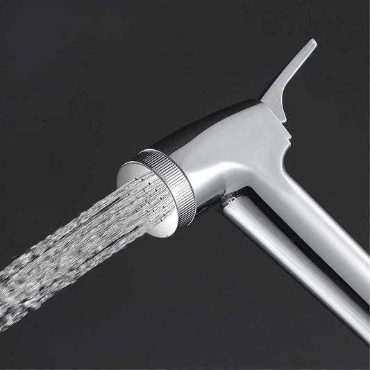 HandheldSprayer Kit Cloth Diaper Sprayer ABS Round ShapeSprayer for Toilet for Toilet-Adjustable Water Pressure Control withHose for Feminine Wash and Bracket,Chrome d(Chrome D)