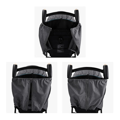 Bebamour Stroller Rain Cover,Universal Stroller Accessory,Waterproof,Windproof Protection,Protect from Dust Snow,Baby Travel Weather Shield (Dark Grey)
