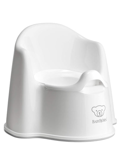 BabyBjörn Potty Chair, Deep green/White