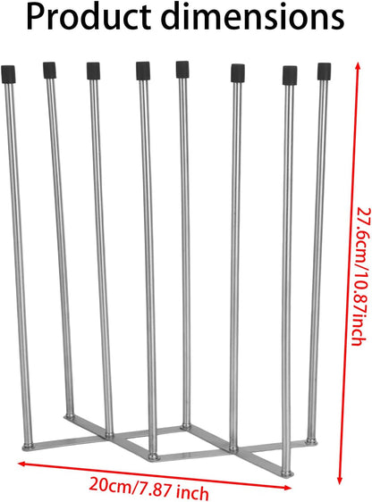 Foldable Bottle Drying Rack, Baby Newborn Extendable Water Bottle Drying Holder Fast Cup Dryer with Non-Slip Silicone Bottom Storage Bag Drainer Rack for Kitchen Home Organizer