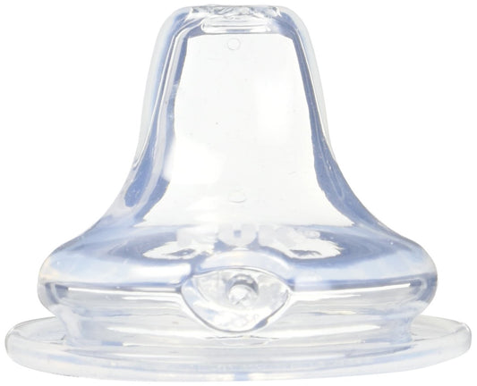 8 Pack Nuk Clear Silicone Replacement Spouts