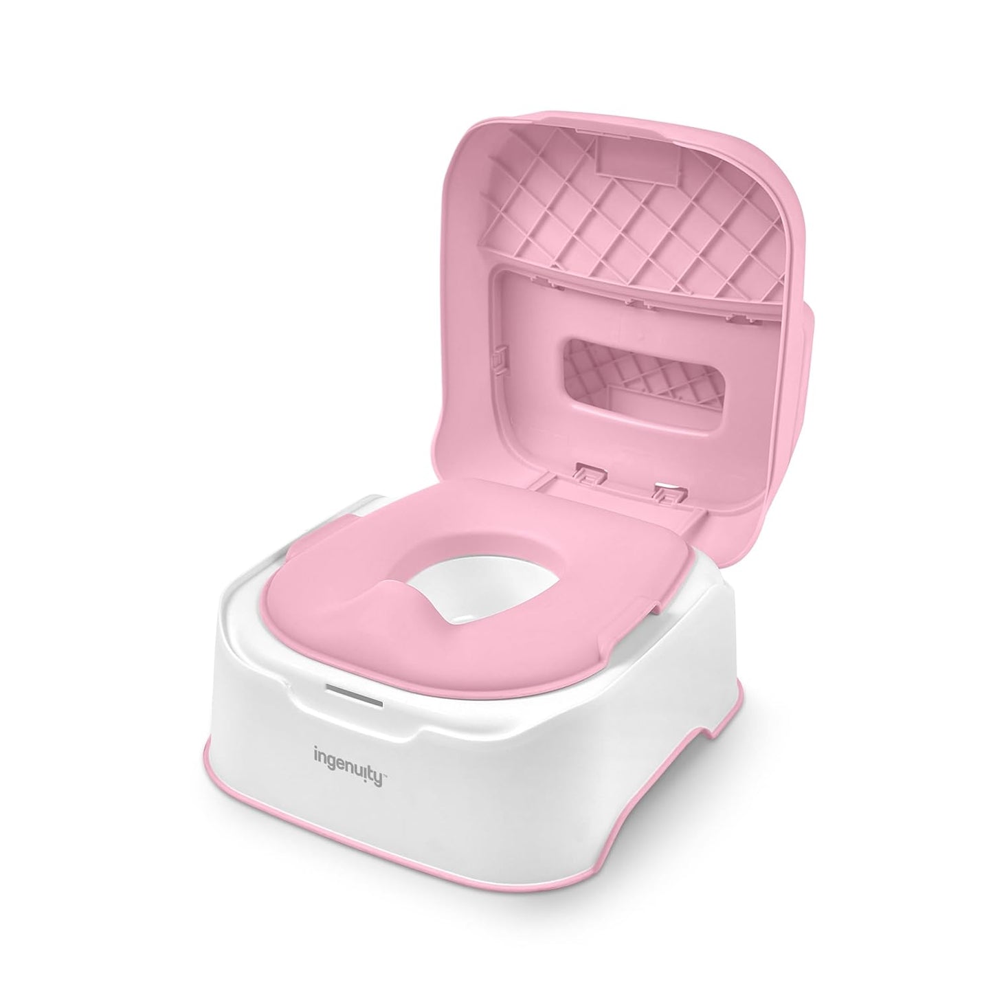 Ingenuity Prepare to Potty 3-in-1 System - Potty Training Toilet, Topper, Step Stool, Easy Setup, for Toddlers Ages 18 Months+