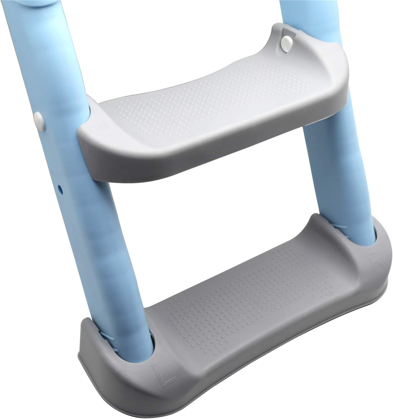 HTTMT- Giraffe Potty Training Toilet Ladder Seat With Upgraded Cushion Step Stool Ladder Toilet Chair/Toilet Trainer for Baby Toddler Kids Children In Pink [P/N: ET-BABY001-PINK STEP]