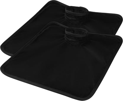 Car Seat Protector for Potty Training, 2 Pack Waterproof CarSeat Liner Toilet Training for Baby Infant Toddler, Dry Seat Piddle Pads Cover for Strollers (Gray)