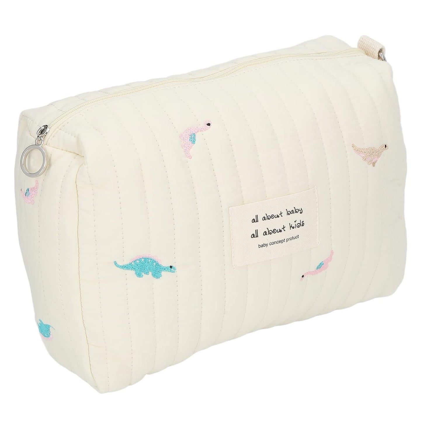 Diaper Bag Organizing Pouch, Diaper Bag Organizing Pouch Exquisite Embroidery Cotton Capacity Stroller Bagfor (Dinosaur)