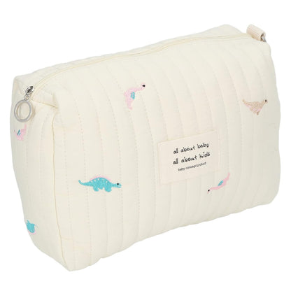 Diaper Bag Organizing Pouch, Diaper Bag Organizing Pouch Exquisite Embroidery Cotton Capacity Stroller Bagfor (Dinosaur)
