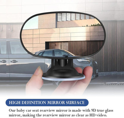 Stacool Baby Car Mirror Rear Facing,HD Wide Angle + 360° Adjustable Car Rear View Mirror,Universal Cars Interior Accessories Suction Cup Mirror for Cars Seat Rear Facing
