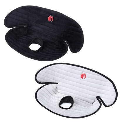 Baby Piddle Pad Car Seat Liner,Potty Training car seat Protector with Waterproof Liner for Child Safety Car Seat Stroller and Dinner Chair,Machine Wash and Dry (Plus-Grey)