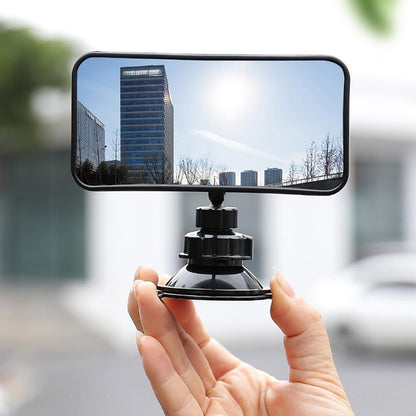 Suction Cup Baby Mirror For Car,360° Adjustable Car Seat Mirror Rear Facing Infant, See All Passengers in the Backseat, Rear View Mirror Accessories