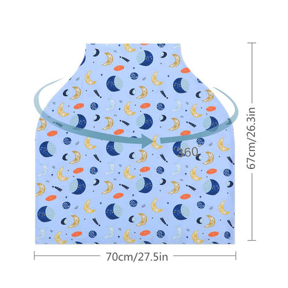 Yoofoss Nursing Cover Breastfeeding Scarf - Baby Car Seat Covers, Infant Stroller Cover, Carseat Canopy for Girls and Boys
