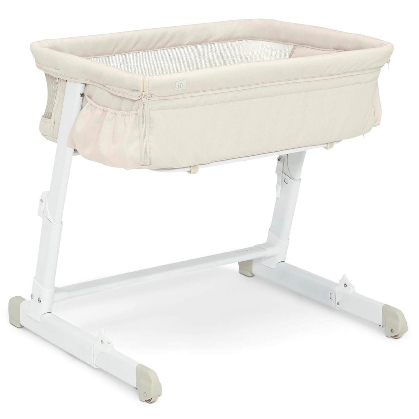 Delta Children - babyGap Whisper Bedside Bassinet, Oatmeal