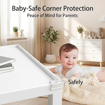 30 Pack Corner Protector for Baby, Clear Corner Protectors, Furniture Corner Guards，Baby Proof Corner Protectors to Cover Sharp Furniture