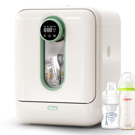 IAGREEA Baby Bottle Washer, Sterilizer and Dryer, All-in-One Pro Cleaning Machine for Bottles, Pump Parts & Baby Essentials, Effortless Care, Replaces Hand Washing, BPA-Free, 72-Hour Storage