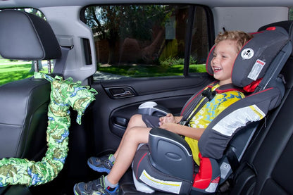 The Noggle-Making The Backseat Cool Again-Quick & Easy to Use Car Travel Accessories for a Comfy Ride Summer or Winter-Air Vent Extender Hose Directs Cool or Warm Air to Your Kids - 8ft, Black Ice