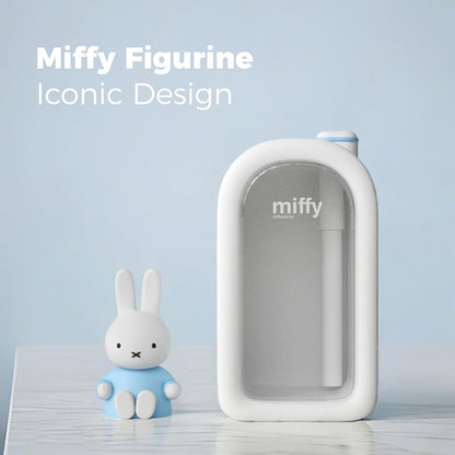 Mipow X Miffy Cool Mist Humidifier - Ultrasonic Quiet, Mini Cute Humidifier with Night Light, 380ml Humidifiers for Bedroom/Babies Nursery/Office