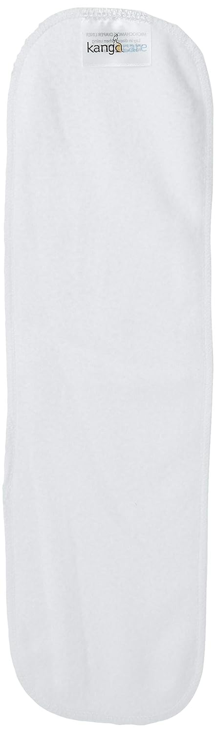 Kanga Care Reusable Microchamois Cloth Diaper Liner Use with Baby Creams or Balms (10 Pack)