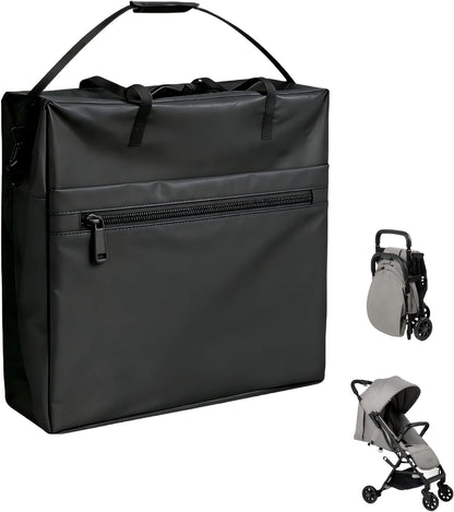Baby Travel Stroller Bag - Compact & Airplane-Friendly Bags for MAMAZING 11.6 Lbs Lightweight Baby Strollers, Waterproof Carry Case for Car and Airplane Traveling, Black
