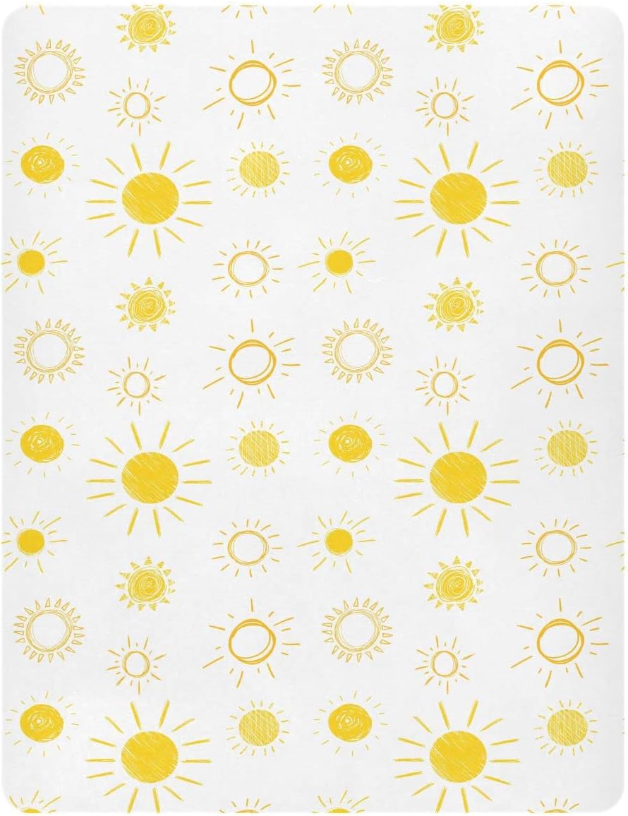 Fitted Crib Sheets Cactus and Floral Stretchy Portable Playard Sheets for Baby Toddler, Breathable Soft Mini Crib Mattress 52 x 28 in for Boys and Girls