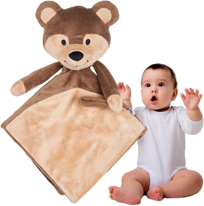 Riff Raff Baby Sleep Toy Soother - Musical Plush Fox with White Noise & Lullaby - Lovey Security Blanket for Newborns & Infants