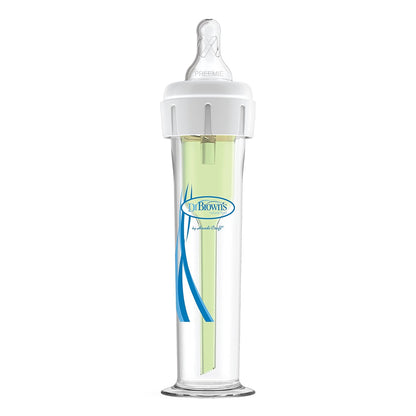 Dr. Brown's Accufeed 60 Bottle with Preemie Flow and Level T Nipples, 2 oz/60 mL, BPA-Free, 0m+, 3-Count