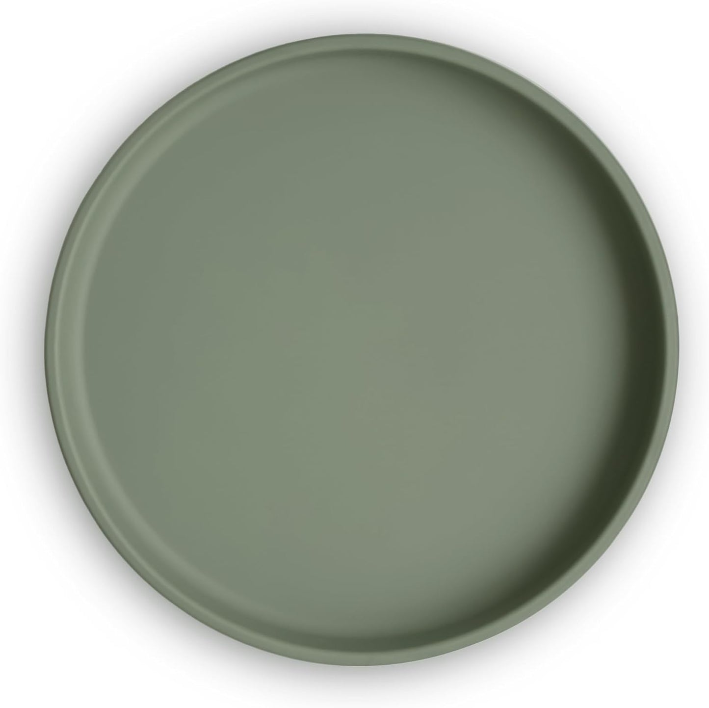 mushie Classic Silicone Suction Plate | BPA-Free Non-Slip Design (Daffodil)