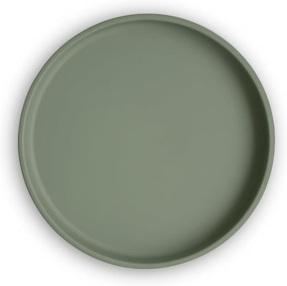 mushie Classic Silicone Suction Plate | BPA-Free Non-Slip Design (Daffodil)