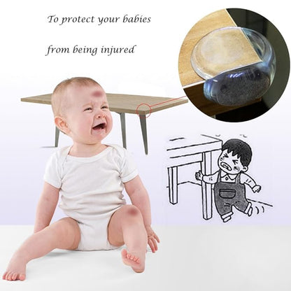 20 Pack Baby Safety Clear Furniture Corner Guards Corner Protector with 3M Adhesive, L-Shaped & Ball-Shaped