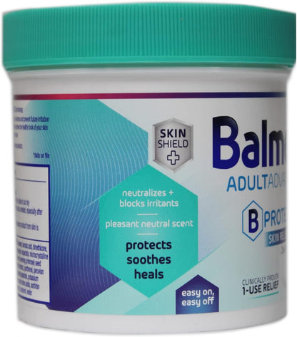 Balmex Adult Care Rash Cream, 12oz, (Pack of 2)