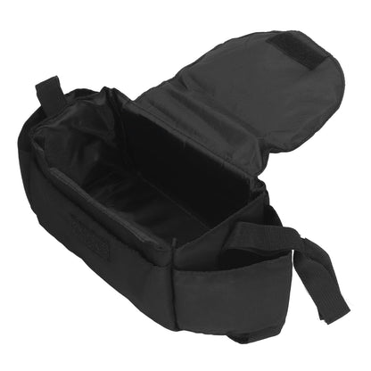 Stroller Organizer Bag with Insulated Cup Holders, Large Storage Space, Polyester, Portable with Shoulder Strap, for Diapers Phones Toys