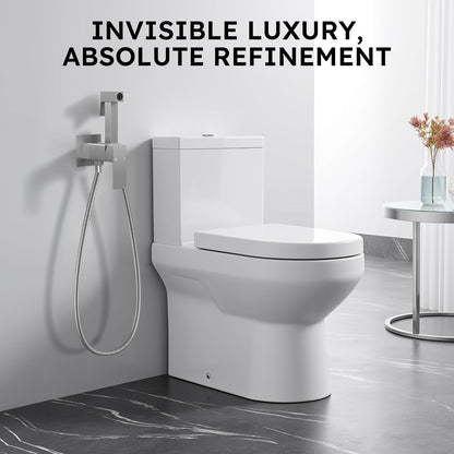 Arofa Handheld Bidet Sprayer for Toilet - 2 Pack Bidets Faucet for Existing Toilets Cloth Diaper Jet Sprayer, Stainless Steel Muslim Shower with Bidet Hose for Feminine Wash