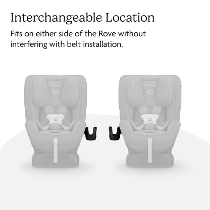 UPPAbaby Cup Holder for Rove Convertible Car Seat – Quick Attachment + Removal - Holds Various Size Beverages - BPA Free + Dishwasher Safe