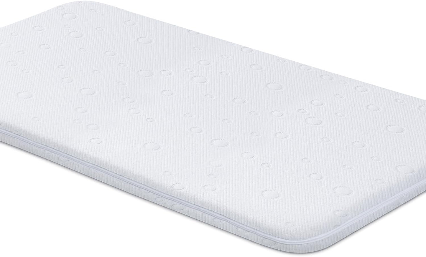 Baby Bassinet Mattress Pad, 41" x 29" x 2" Dual Sided Gel Memory Foam Mattress with Breathable Removable Soft Cover Fit for 4moms Breeze Plus Portable Playard